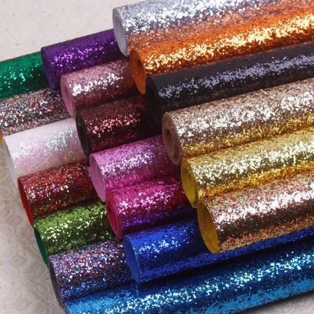 Chunky Glitter Fabric Wallpaper