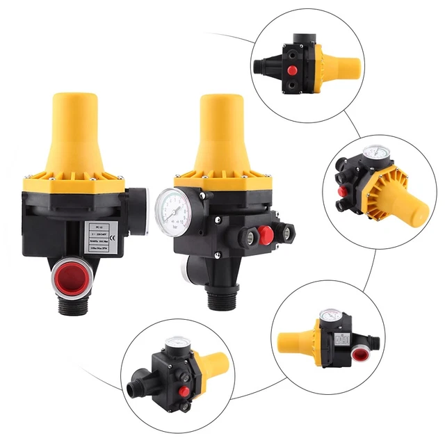AUTOMATIC WATER PUMP Controller 220V Electric Control Switch with ...