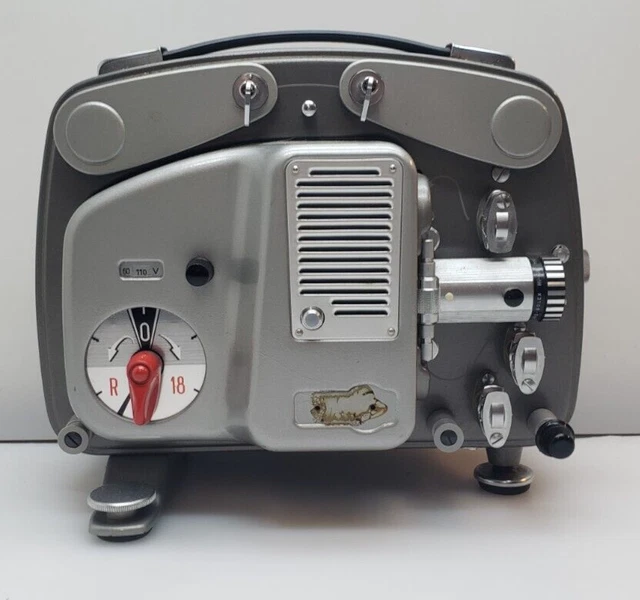 VINTAGE BOLEX 18-5 PAILLARD 8MM PROJECTOR Switzerland - For Parts ~K