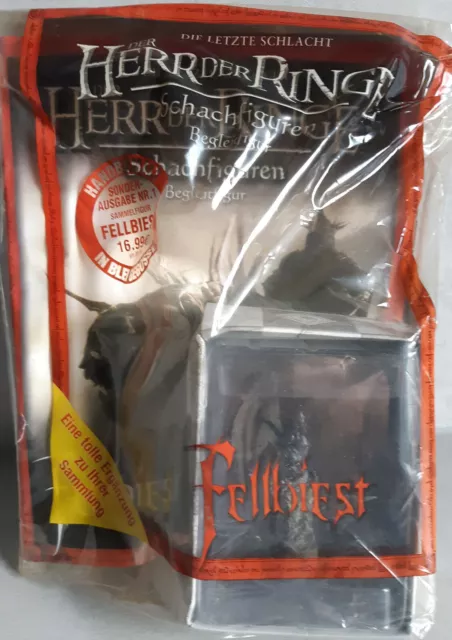 Lord of the Rings Figure: Fur Beast Witch King Mordor Nazgul Ring Spirit Special Edition