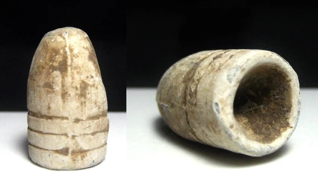 Gettysburg Civil War Relic Dug Little Round Top Fired 58 Bullet Rosensteel Coll