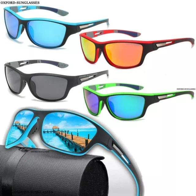 Polarisierte Sonnenbrille für Herren, Damen, Retro, Sport, Fahren, Radfahren