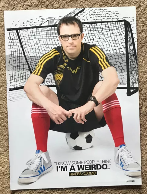 RIVERS CUOMO / WEEZER - 2010 Full page UK magazine poster