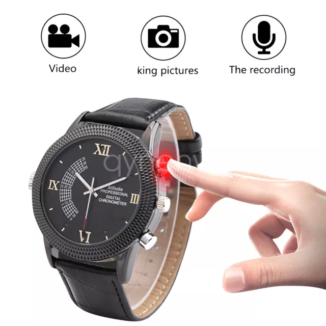 1080P Mini Camera Watch Wristband DVR Video Recorder Smart Bracelet HD Camera