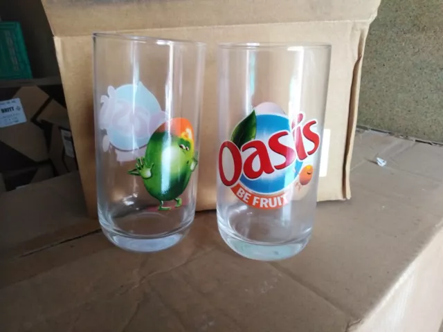 6 verres Oasis Be Fruit mangue 2016 N1