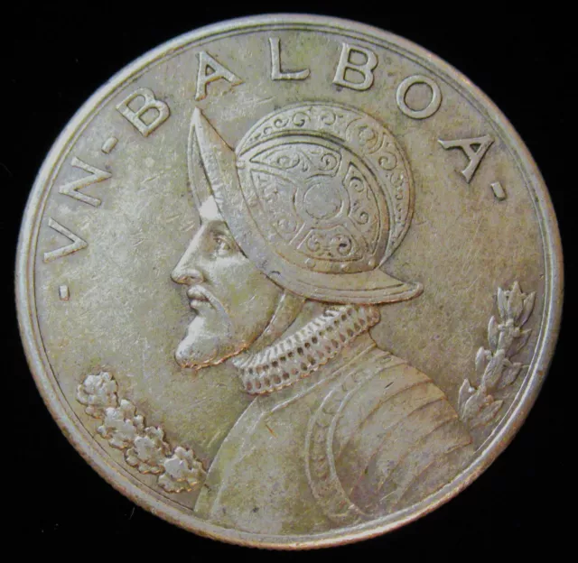 Panama : Argent 1931 Balboa. Combinez