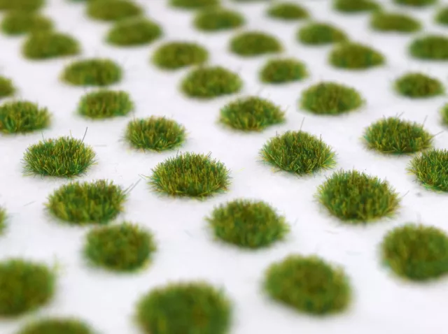 2mm Static Grass Tufts x 100 -Wargame Terrain Diorama Scenery Self Adhesive