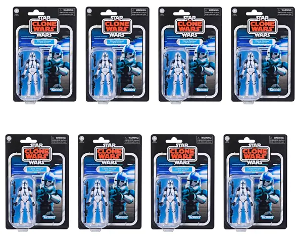 8X Star Wars The Vintage Collection The Clone Wars ! Clone Trooper (501St) Vc240