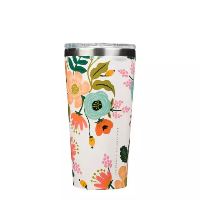 CORKCICLE x RIFLE PAPER CO. Stainless Steel Insulated Tumbler Mug 16oz (475ml) -