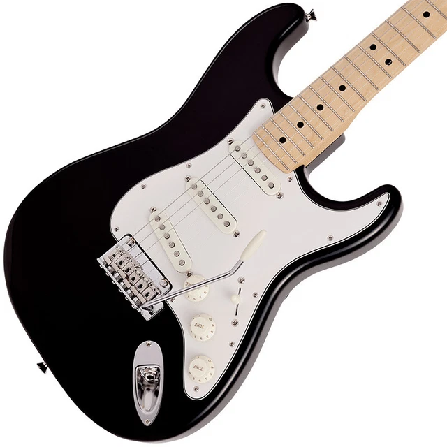 Fender Fabriqué En Japon Junior Collection STRATOCASTER Noir Avec Housse 7
