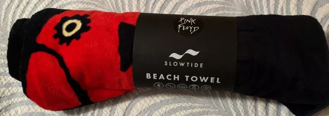 Slowtide Pink Floyd Beach Towel  34” X 62”