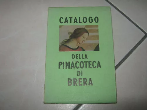 CATALOGO DELLA PINACOTECA DI BRERA Milano Ettore Modigliani anno 1956