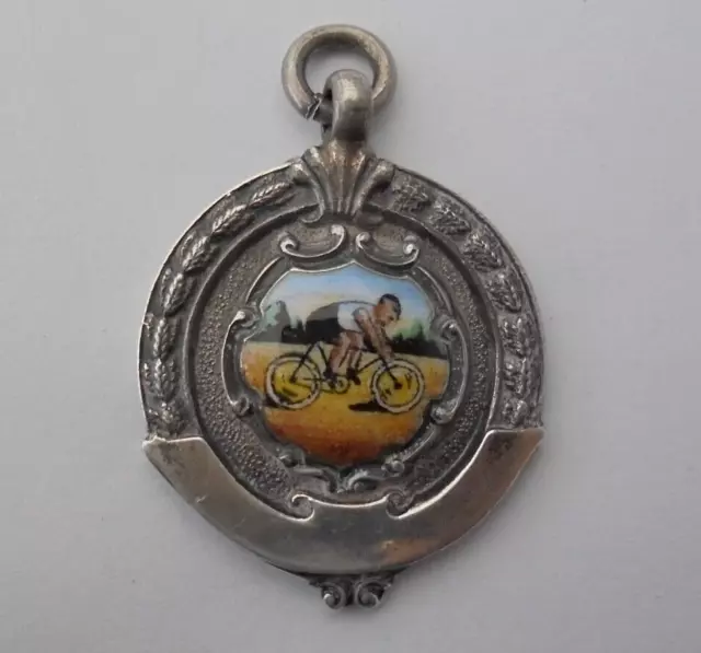 Vintage Isle Of Man Manx International TT Bicycle Race H/M Silver 1949 Medal VGC Vintage Isle Of Man Manx International TT Bicycle Race H/M Silver 1949 Medal VGC