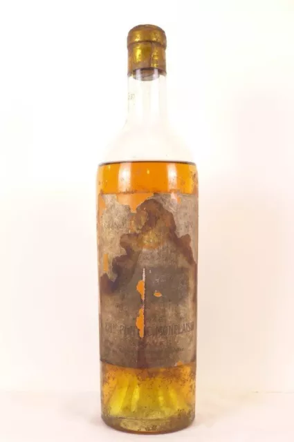 graves château pontac-monplaisir (étiquette abîmée) blanc 1948 - bordeaux