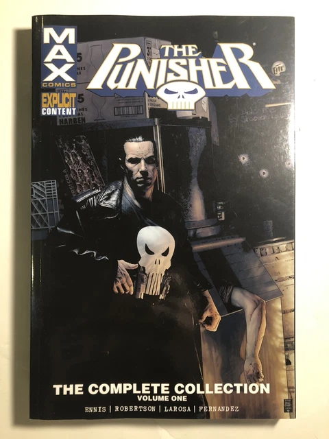 Punisher Max Complete Collection By Garth Ennis Vol 1 Tpb First Printing Marvel