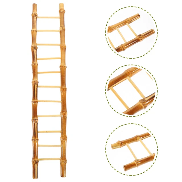 Scala di bambù sashimi bambino mobili casa delle bambole barca da servizio sushi decorazione tavolo