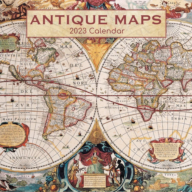 Antique Maps 2023 Wall Calendar FOR SALE! PicClick