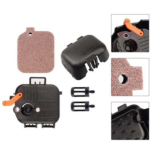 Ej.Life Couvercle De Filtre à Air De Tondeuse à Gazon Couvercle De Filtre à Air ABS Pour Moteur GC135 GC160 GC160A GC160LA GC160LE GC190A GC190LA GCV135