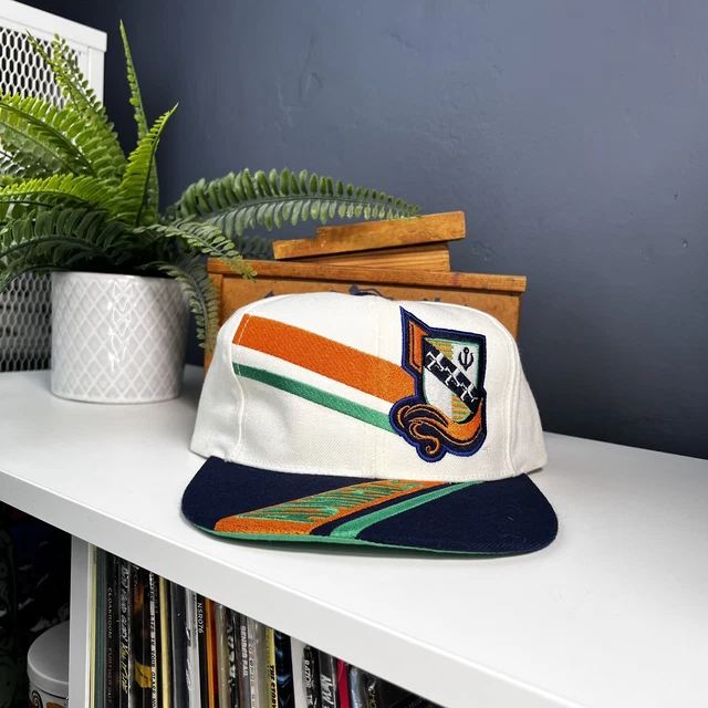 Vintage Wlaf Amsterdam Admirals Nfl Snapback Hat Cap Starter Nwot Sample Reebok