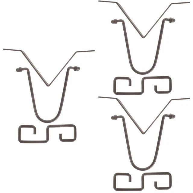 3 set gancio catena pioggia sicuro in metallo per sostituire catena pioggia