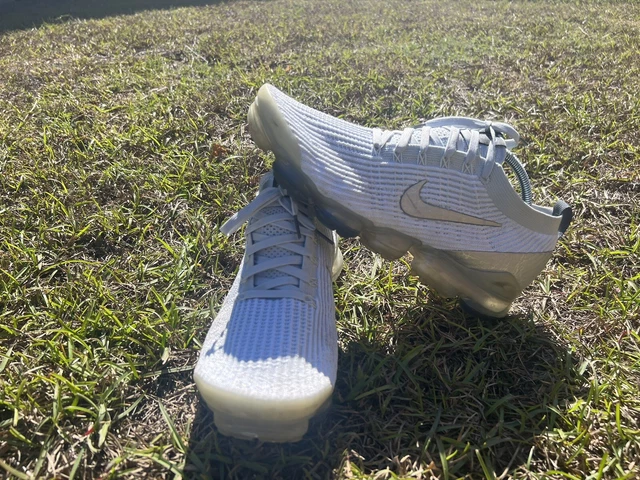 Size 13 - Nike Air VaporMax Flyknit 3 White Pure Platinum