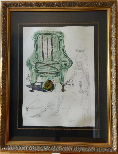 Salvador Dali - limited edition lithograph signed