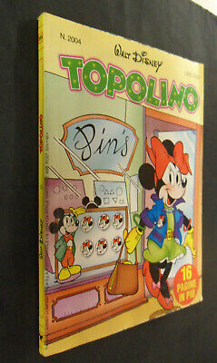 Topolino Libretto N.2004 del 24 aprile 1994 Walt Disney Italia Ottimo! ▓