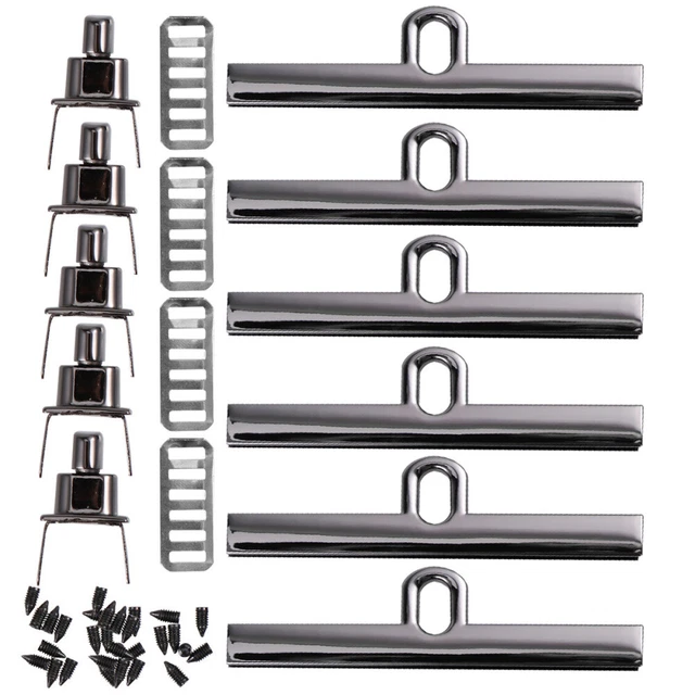6 Pcs Pratique Creative Femmes Sac Fermoirs Pour La Fabrication De Sac