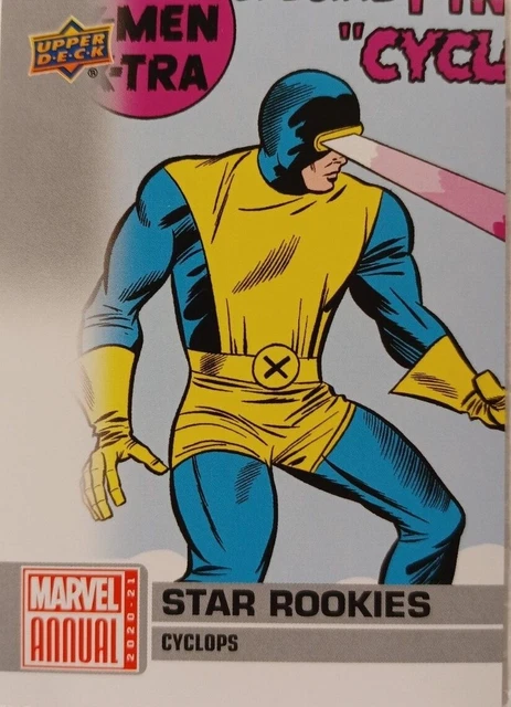 2020-21 Marvel Annual - Star Rookies Classic Achievements Card SRC-3 Cyclops