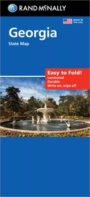 Rand McNally Easy to Fold: Georgia State Laminated Map (Sheet Map, Folded)