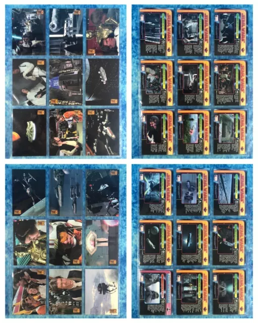 Star Wars: Trilogy Movies complete trading card base set by Merlin's 1997 3