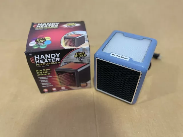 Handy Heater Pure Warmth 1200W Portable Ceramic Space Heater - Grey 2