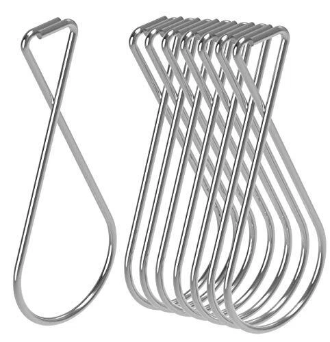 Ceiling Hook Clips - 100 Pack for Suspended Ceiling Tile, Grid or Drop Ceiling