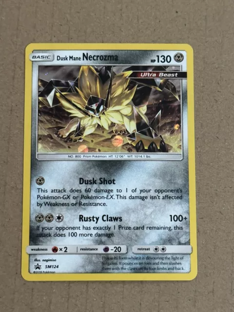 Dusk Mane Necrozma GX (SM102) [Sun & Moon: Black Star Promos]