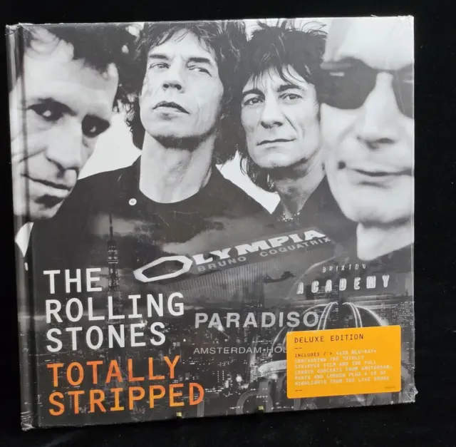 Sealed* The Rolling Stones  The Rolling Stones: Totally Stripped 4 x BD + 1 CD
