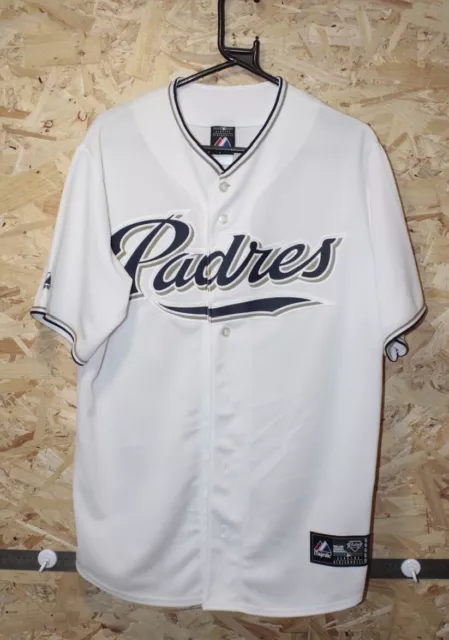 Maglietta da baseball Majestic MLB San Diego Padres taglia uomo media vintage 2006