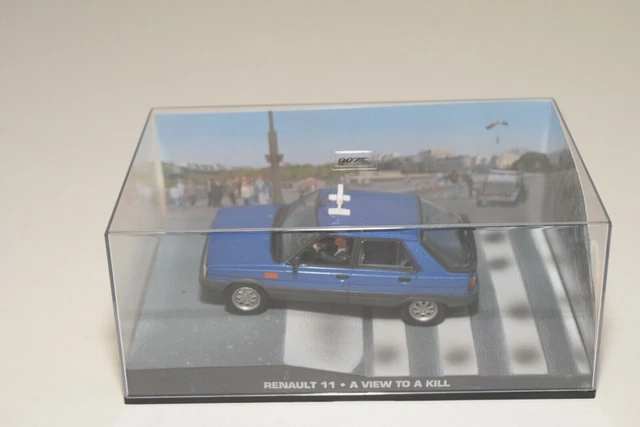 A35 1:43 Universal Hobbies Renault 11 A View To A Kill James Bond 007 Mib
