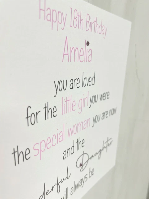 1° Biglietto Di Compleanno Personalizzato Figlia Figlio - Foto 11