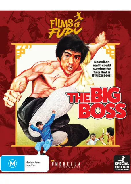 BRAND NEW The Big Boss (Blu-Ray, 1971) Movie Bruce Lee | Films Of Fury