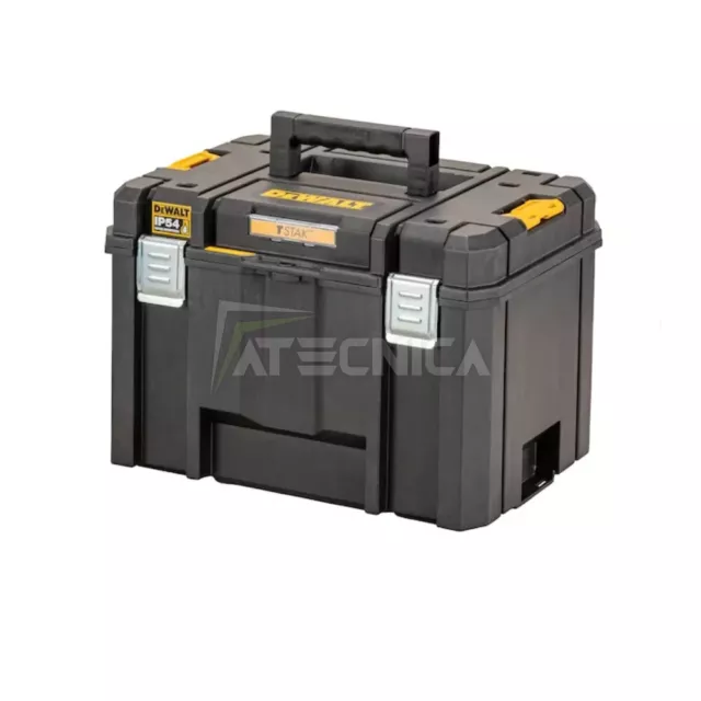 Maleta Caja Apilable Tstak VI DEWALT DWST83346-1 IP54 Herramienta