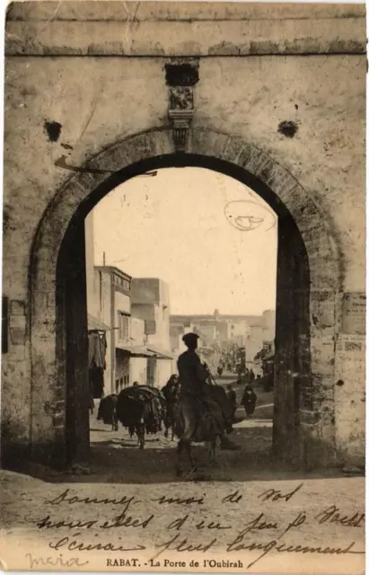 CPA AK RABAT La Porte de l'Oubirah MOROC (689930)