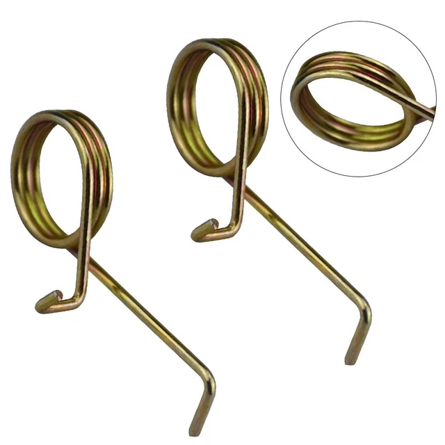 5 Molle Di Torsione A V - Filo 1,5 Mm, Angolo 60-180°, Dimensioni 1,5x10 Mm, 3 Giri, Per Elettronica E Auto