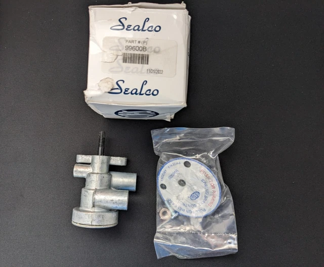 GENUINE SEALCO 99600B PushPull Panel Mount Valve, 30 PSI Auto Release