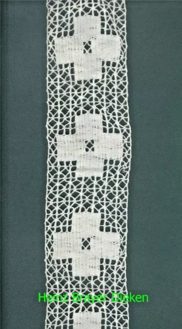 Cruz de banda superior histórica, aprox. 1 metro, ancho: 6,5 cm, calidad limpia