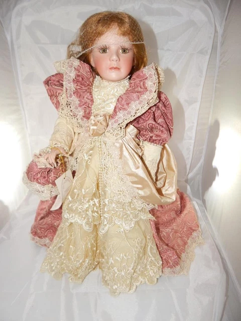 EMILY ROSE Treasured Heirloom Collection Doll NEW w/ COA Porcelain Limited Ed.