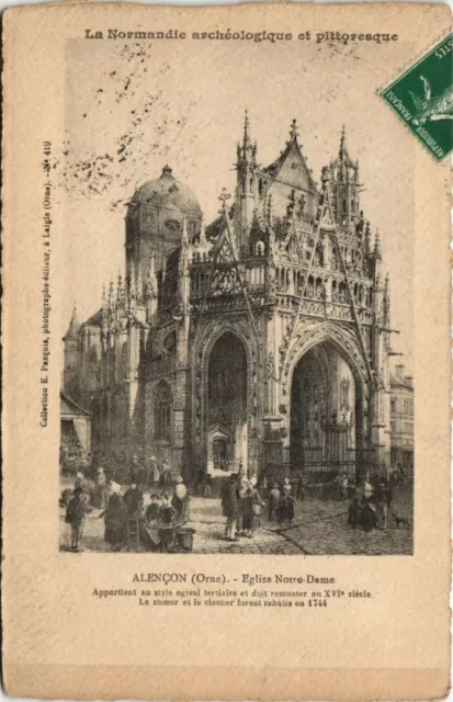 CPA ALENCON-Eglise Notre Dame (29980)
