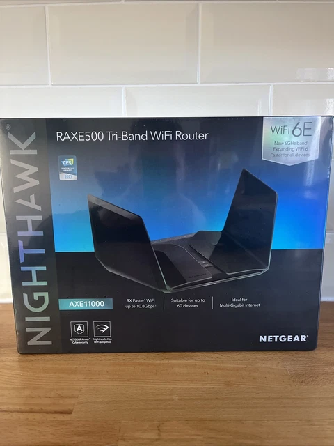 NETGEAR Nighthawk 12-Stream WiFi 6E Router (RAXE500) | AXE11000