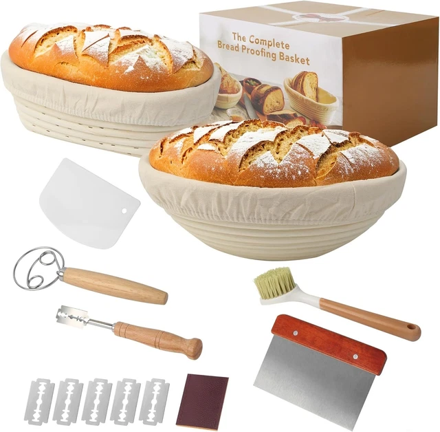 Cestello Rotondo Multifunzione per Lievitazione Pane a Prezzo Conveniente, Utensili per Panificazione e Pasticceria
