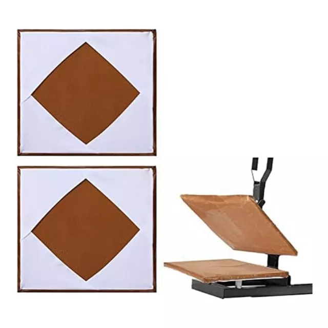 2 PCS Heat Press Platen Wrap Cover, Protecteur RéSistant à la Chaleur pour 5674