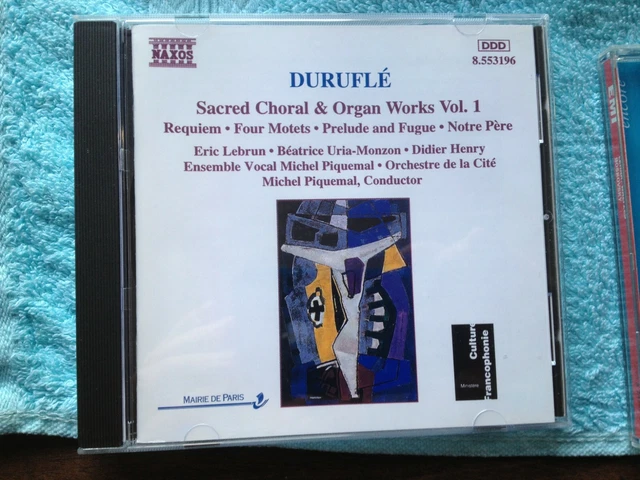 DURUFLE - sacred Choral /Organ works
